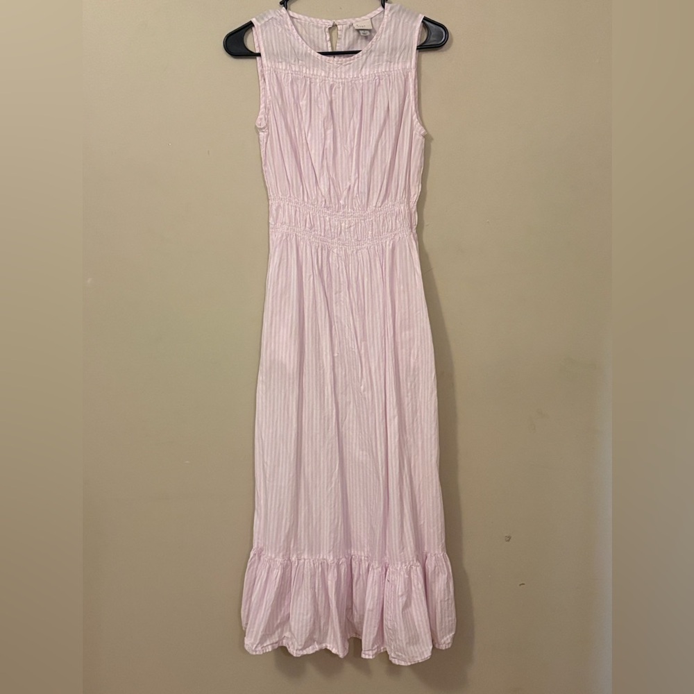 A New Day Light Pink Striped Sleeveless Top